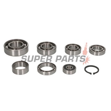 Σετ ρουλεμάν κιβωτίου ταχυτήτων -HOT RODS- KTM 125, 144, 150, 200 EXC, SX, XC, XC-W + Husqvarna TC, TE 125 (2003-2025)
