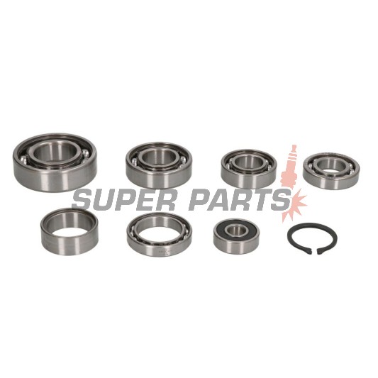 Σετ ρουλεμάν κιβωτίου ταχυτήτων -HOT RODS- KTM 125, 144, 150, 200 EXC, SX, XC, XC-W + Husqvarna TC, TE 125 (2003-2025)