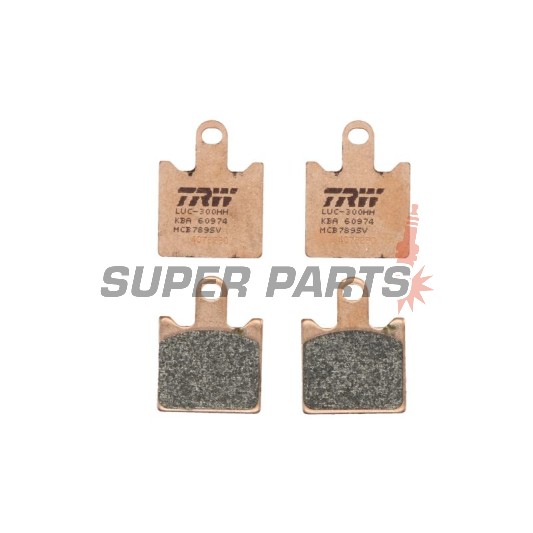 Τακάκια φρένων -TRW- MCB789SV, Kawasaki GTR1400/Z750R-Z1000/ZG1400 Concours/ZX-14R/ZX-6R 600-636/ZZR1200-1400 (2002-2018)