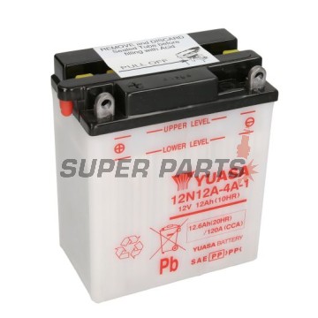 Μπαταρία -YUASA- 12N12A-4A-1, 13Ah 12V