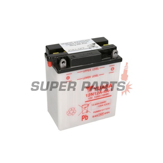 Μπαταρία -YUASA- 12N12A-4A-1, 13Ah 12V