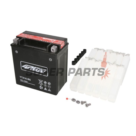 Μπαταρία -4 RIDE- YTX16-BS 4RIDE, 14Ah 12V