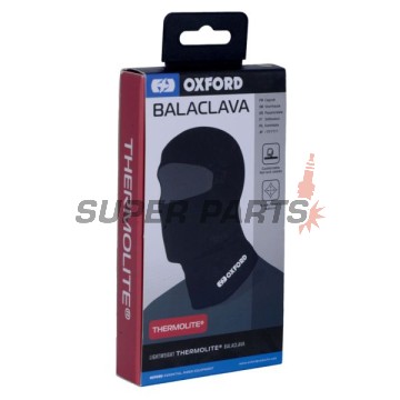 Μπαλακλάβα -OXFORD- ύφασμα Thermolite, μαύρη
