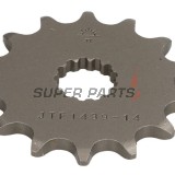 Μπροστινό γρανάζι -JT- JTF1439,14, 14 δόντια, Suzuki GSF 250 1990-1994, GSX-R 250 1989, LT 160 1989-2001, 2003-2004, LT-F 160 1991-2004
