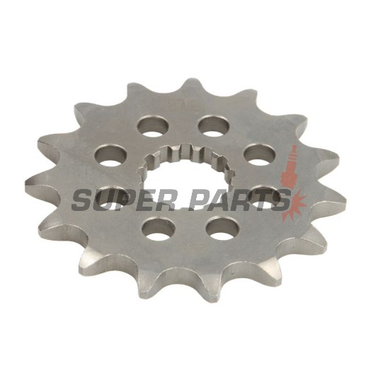 Μπροστινό γρανάζι -JT- JTF565,15, 15 δόντια, Kawasaki EN 650 2015-2020, ER 650 2009-2011, ER-6F 650 2006-2016, ER-6N 650 2005-2015, EX 650 2006-2019, KLE 650 2007-2020, KLX 300 2003-2007, KX 250 1999-2008, W 800 2011-2016, 2019-2020