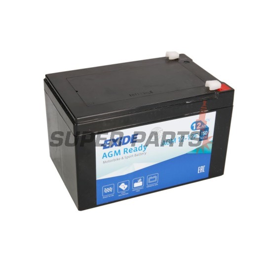 Μπαταρία -EXIDE- AGM12-12F, 12Ah 12V