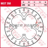 Δίσκος φρένου -TRW- MST398, 256mm, Honda VFR750F/VFR800F V-Tech + Piaggio Beverly 125-500/Carnaby 125-300/X8 150-400/X9 500 (1990-2013)