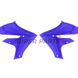 Μπροστινά πλαϊνά πλαστικά -POLISPORT- μπλε, YAMAHA YZ 250/450 2018-2023