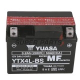 Μπαταρία -YUASA- YTX4L-BS, 3Ah 12V