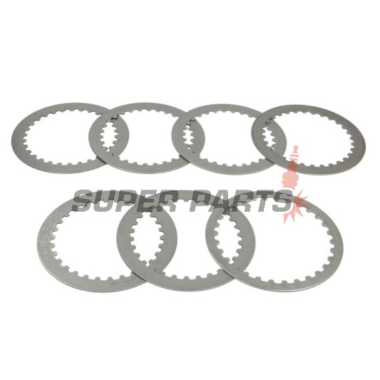 Σετ ατσάλινων δίσκων συμπλέκτη -TRW- MES440-7, KTM 790 Adventure/Adventure R 2019, KTM 790 Duke 2018-2020