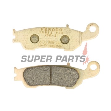 Τακάκια φρένων -FERODO- FDB2219SG, Yamaha WR 250F/450F (2015-2020), YZ 125/250/250F/450F/FX/X (2007-2020)
