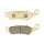 Τακάκια φρένων -FERODO- FDB2219SG, Yamaha WR 250F/450F (2015-2020), YZ 125/250/250F/450F/FX/X (2007-2020)