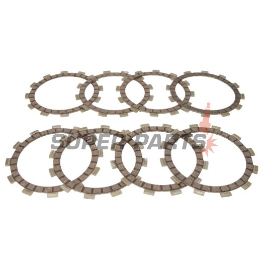 Σετ δίσκων συμπλέκτη -4 RIDE- TCS2325, Yamaha YZ 125/125X (2000-2020)