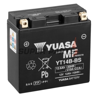 Μπαταρία -YUASA- YT14B-BS, 13Ah 12V