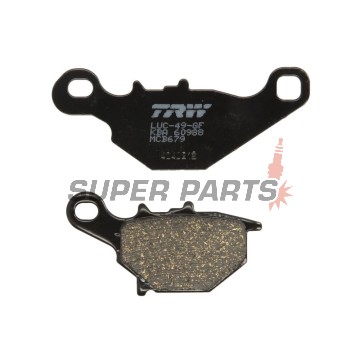 Τακάκια φρένων -TRW- MCB679, Kawasaki KLX/KMX 125, Suzuki AN125/150, DR-Z125/L, RM80/85, TR50 Street Magic, UC125 Epicuro, UG110 Hokuto (1995-2013)