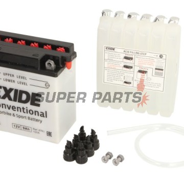 Μπαταρία -EXIDE- YB9-B, 9Ah 12V