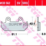 Τακάκια φρένων -TRW- MCB562, Honda CB/CBR/CBX, NSR, VFR, VT Integra, XRV Africa Twin - 250-750cc, 1986-1996