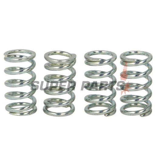 Σετ ελατηρίων συμπλέκτη -TRW- MEF104-4, CCM DS644 (2004-2006); Honda CB125J/250G/500T, CR85R/250R, CRM125, MTX125R/200RW, TRX300EX/350TE, XL250R, XR125L/250R; Kawasaki Estrella 250, Eliminator 250, Ninja/EX/GPX/GPZ/ZZR 250, Bayou 300; Suzuki XF650 Fre
