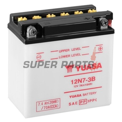 Μπαταρία -YUASA- 12N7-3B, 7Ah 12V