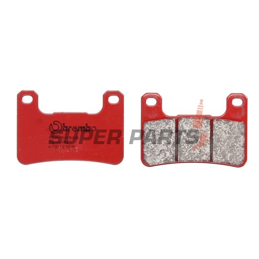 Τακάκια φρένων -BREMBO- 07SU27SA, Kawasaki KLE/Z 650-1000 Versys/ABS, Suzuki GSX/GSX-R 600-1300 Hayabusa/B-King/GSX-R 750-1000