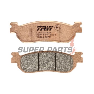 Τακάκια φρένων -TRW- MCB699SRM, sintered, Yamaha VP X-City 250, YP Majesty 250, X-Max 125/250/400 ABS & Sport (1998-2017)