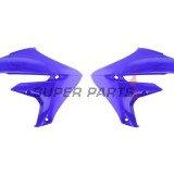 Μπροστινά πλαϊνά πλαστικά -POLISPORT- μπλε, YAMAHA YZ 250/450 2018-2023