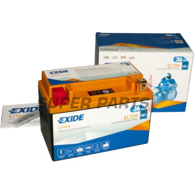 Μπαταρία -EXIDE- ELTX9, 36Wh (3Ah), 12V, Lithium-ion