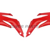 Μπροστινά πλαϊνά πλαστικά -POLISPORT- κόκκινα, HONDA CR 150 2007-2023