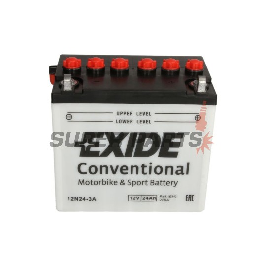 Μπαταρία -EXIDE- 12N24-3A, 24Ah 12V