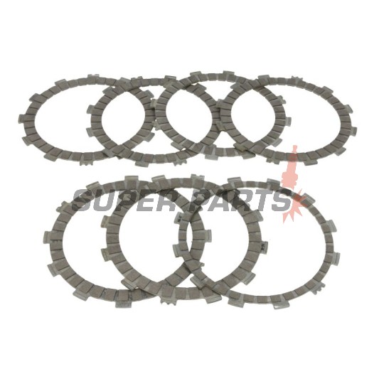 Σετ δίσκων συμπλέκτη -TRW- MCC456-7, Aprilia Pegaso 650 Strada/Trail/Factory (2005-2010), Yamaha MT-03 660 (2006-2013), Yamaha XT 660R/660X/660Z Tenere (2004-2016)