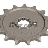 Μπροστινό γρανάζι -JT- JTF430,15, 15 δόντια, Kawasaki KX 250 2004-2005, Suzuki GS 300 1982-1985, GSX 250 1982-1983, GT 250 1979-1985, RM-Z 250 2004-2006