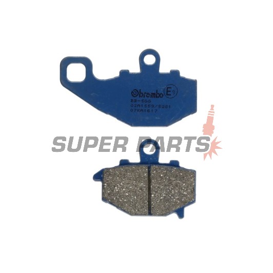 Τακάκια φρένων -BREMBO- 07KA1617, Kawasaki ER-6F/ER-6N/GPZ 1100 (1995-2016)