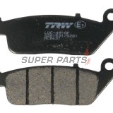 Τακάκια φρένων -TRW- MCB631, Honda CBR1000F (1990-1992), Honda RVF750R (1994-1997), Honda ST1100 Pan European/ABS (1990-2001), Kymco People 250 (2004-2005), Yamaha MT-01 1700 (2004-2011), Yamaha X-Max 125 ABS (2011-2012)