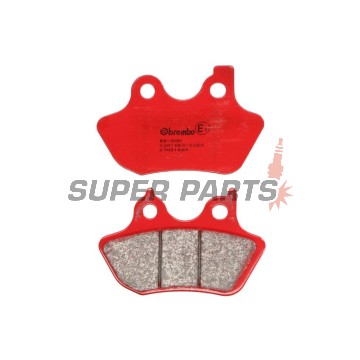 Τακάκια φρένων -BREMBO- 07HD16SA, Harley-Davidson Road King/Electra Glide/Street Glide/Road Glide, Softail/Fat Boy/Heritage, Dyna Super Glide/Low Rider/Wide Glide, Sportster 883/1200, V-Rod