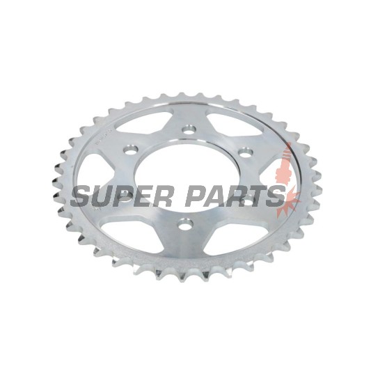 Πίσω γρανάζι -JT- JTR1489,39, 39 δόντια, ατσάλινο, Kawasaki KLZ 1000 2010, 2012-2019, Z 1000 2003-2020, Z 900 2017-2019, ZR 1000 2010-2014, ZX-10R 1000 2004-2005, 2008-2019, ZX-6R 600 1998-2002, ZX-7R 750 1996-2003, ZX-7RR 750 1996-1999
