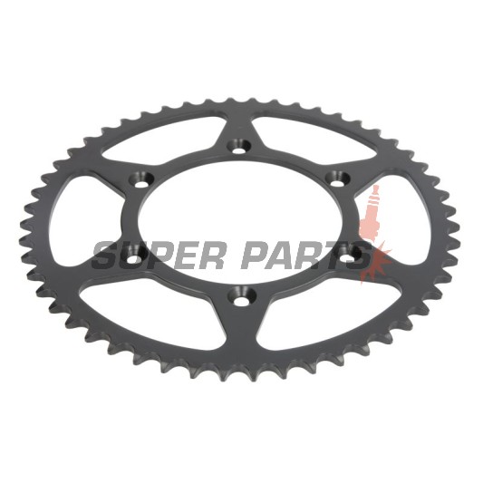 Πίσω γρανάζι -JT- JTR808,52, 52 δόντια, ατσάλινο, Kawasaki KLX 400 2003, Suzuki DR 350 1990-1999, DR-Z 250 2001-2007, DR-Z 400 2000-2017, RM 100 1979-1982, RM 125 1983-2012, RM 250 1989-2007, 2009-2012, RM-X 250 1989-2001, RM-X 450 2010-2019