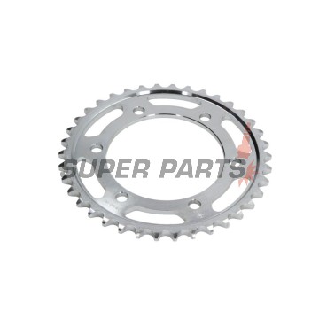 Πίσω γρανάζι -JT- JTR479,38, 38 δόντια, ατσάλινο, Kawasaki GPX 600 1988-1992, 1994, 1997, 1999-2000, GPZ 500/600 1988, MZ/MUZ 1000 1000 2005, Suzuki GSX-R 1000 2009-2016, Yamaha FZ1 1000 2006-2015, FZ6 600 2004-2009, FZS 1000 2001-2005
