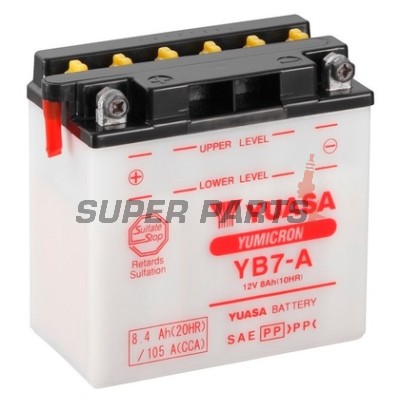 Μπαταρία -YUASA- YB7-A, 8Ah 12V