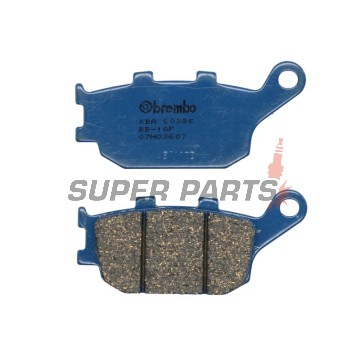 Τακάκια φρένων -BREMBO- 07HO3607, Honda CB/CBR/Hornet, Yamaha MT/FZ/R1/R6, Suzuki Bandit/V-Strom & Kawasaki Z750/1000 (1991-2022)