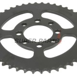 Πίσω γρανάζι -JT- JTR801,46, 46 δόντια, ατσάλινο, Kawasaki AE 50 1982-1983, AE 80 1981-1983, AR 50 1981-1983, AR 80 1982-1983, KLX 110 2002-2020, Z 125 2019-2020, Suzuki DR-Z 110 2003-2005, FM 50 1980-1998, FR 70 1975-1987, GT 50 1977-1980