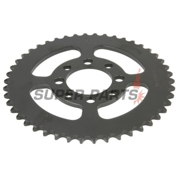 Πίσω γρανάζι -JT- JTR801,46, 46 δόντια, ατσάλινο, Kawasaki AE 50 1982-1983, AE 80 1981-1983, AR 50 1981-1983, AR 80 1982-1983, KLX 110 2002-2020, Z 125 2019-2020, Suzuki DR-Z 110 2003-2005, FM 50 1980-1998, FR 70 1975-1987, GT 50 1977-1980