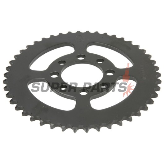 Πίσω γρανάζι -JT- JTR801,46, 46 δόντια, ατσάλινο, Kawasaki AE 50 1982-1983, AE 80 1981-1983, AR 50 1981-1983, AR 80 1982-1983, KLX 110 2002-2020, Z 125 2019-2020, Suzuki DR-Z 110 2003-2005, FM 50 1980-1998, FR 70 1975-1987, GT 50 1977-1980