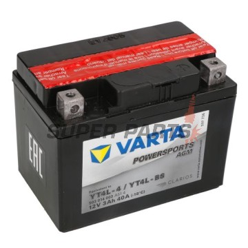 Μπαταρία -VARTA- YT4L-BS, 3Ah 12V