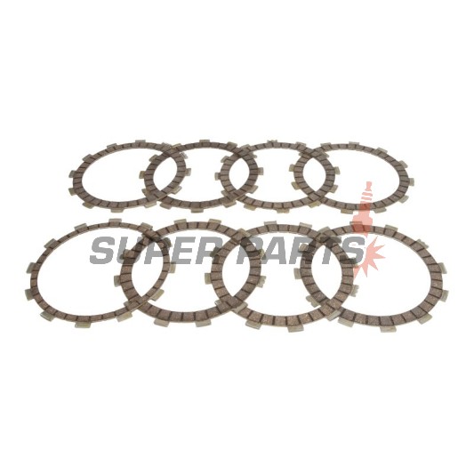 Σετ δίσκων συμπλέκτη -4 RIDE- TCS2300, Yamaha VMAX 1200, Yamaha XVZ 1300 Royal Star (1988-2002)