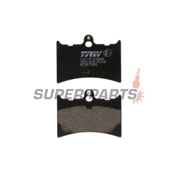 Τακάκια φρένων -TRW- MCB572RQ, Aprilia AF1 & RS 125 (1988-2006), ATK 250/406/604 Cross & Enduro (1989-1993), Benelli Jarno/Devil/Spring (1989-1995), Gilera CX, Crono, Nordwest, SP, MX (1988-1994), KTM Enduro, GXE, MX, Chrono (1986-1994), Moto Guzz