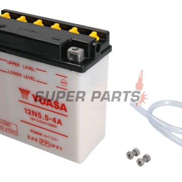 Μπαταρία -YUASA- 12N5.5-4A, 6Ah 12V