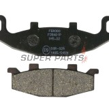 Τακάκια φρένων -FERODO- FDB481P, Kawasaki ER/GPX/GPZ/Tengai/KLE/Eliminator/Zephyr/ZRX/ZX/ZZR, Suzuki DR/GS/Bandit/GSX/VX 400-1200 1988-2008