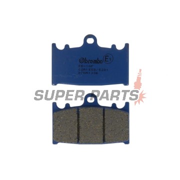 Τακάκια φρένων -BREMBO- 07KA1306, Kawasaki GPZ 900R/VN 2000/ZR 1100 Zephyr/ZX-6R/ZX-9R/ZXR 400/750/ZZR 600/1100/1200/Suzuki Bandit 400/650/1250/GSR 600/GSX 750F/GSX-R 600/SV 1000/VS 1400 Intruder