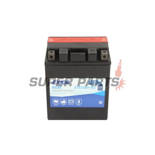 Μπαταρία -EXIDE- YTX14AH-BS, 12Ah 12V