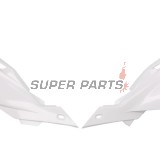 Πίσω πλαϊνά πλαστικά -POLISPORT- λευκά, HUSQVARNA TC, TE 250-510 2008-2011